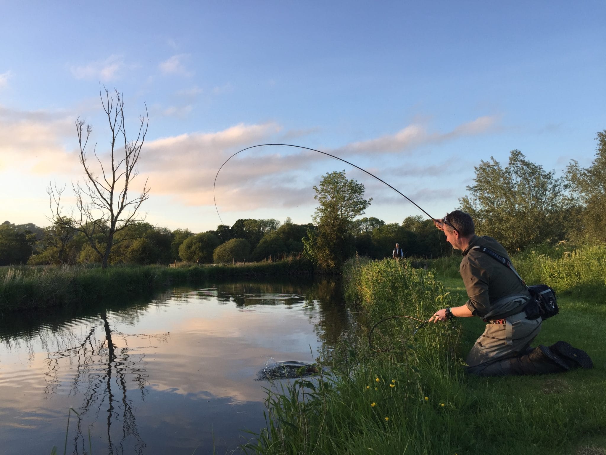 Chalkstream Fly Fishing The River Nadder In Aardvark Mcleod