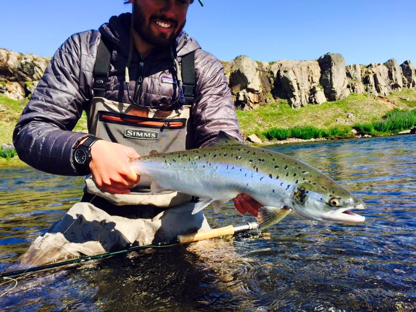 Langa, Iceland salmon fishing, Aardvark McLeod