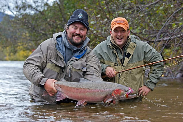 Nicholas Dean Outfitters, British Columbia, Canada fly fishing, Aardvark McLeod