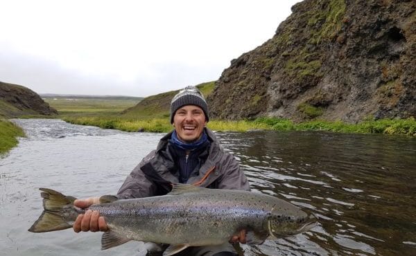 Myrarkvisl, Iceland, Aardvark McLeod, salmon, brown trout