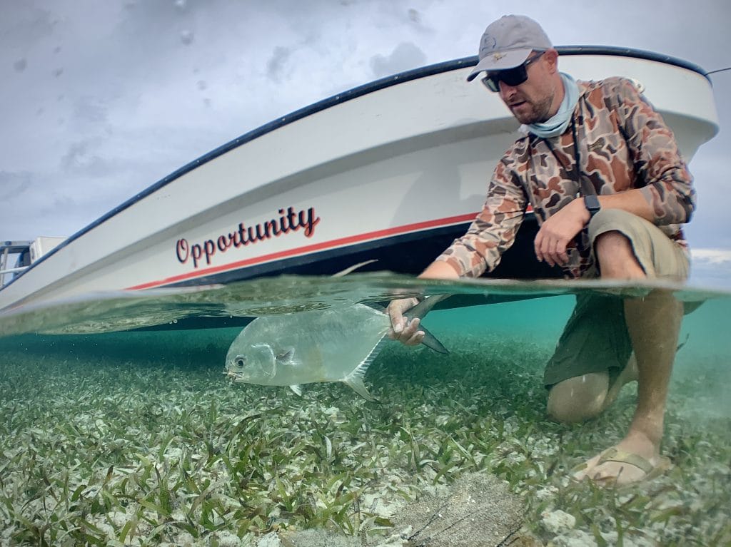 Blue Horizon Lodge, Belize, Permit, Caribbean permit, Belize permit, Aardvark McLeod