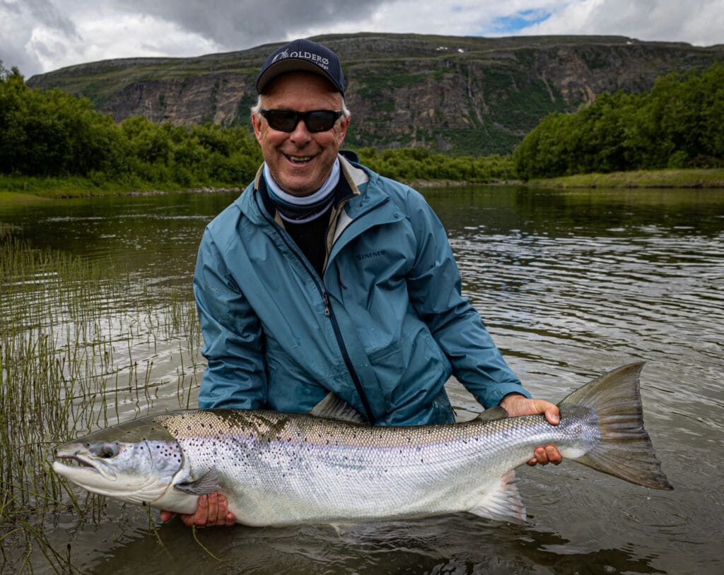 Oldero Fly Fishing Lodge, Lakselv, Norway, fly fishing Norway, salmon fly fishing, Aardvark McLeod