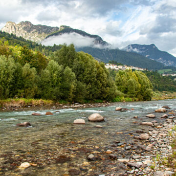 Val di Non, River Noce, Trentino, Italy, fly fishing Italy, trout fishing Italy, Aardvark McLeod