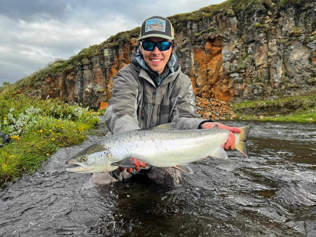 Reykjadalsa, Iceland salmon fishing, Aardvark McLeod