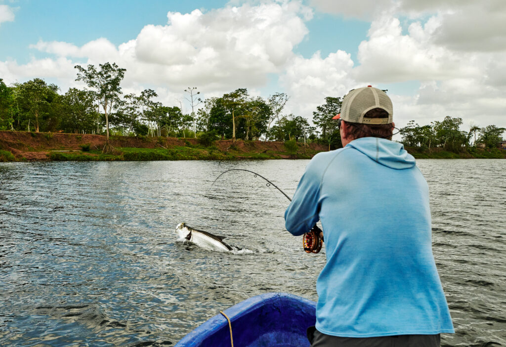 Nicaragua, Tapam 2.0 Lodge, Tarpon fly fishing