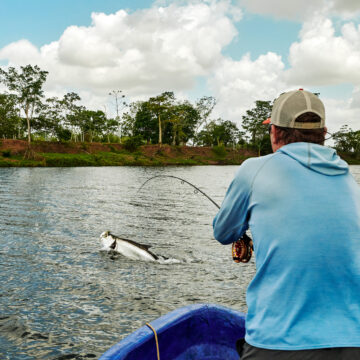 Nicaragua, Tapam 2.0 Lodge, Tarpon fly fishing