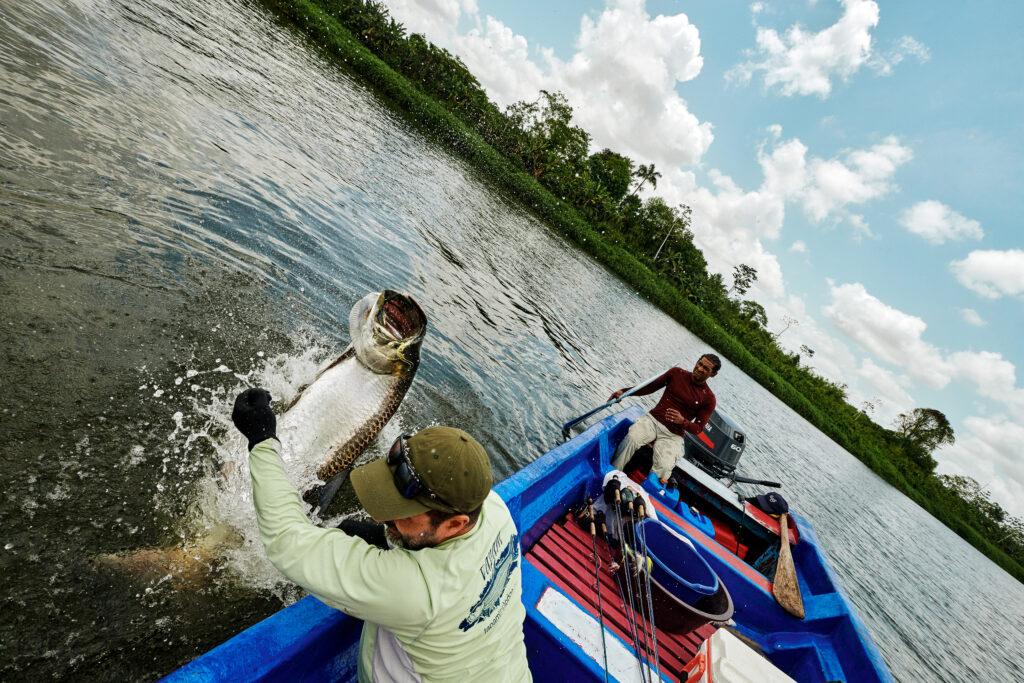 Nicaragua, Tapam 2.0 Lodge, Tarpon fly fishing