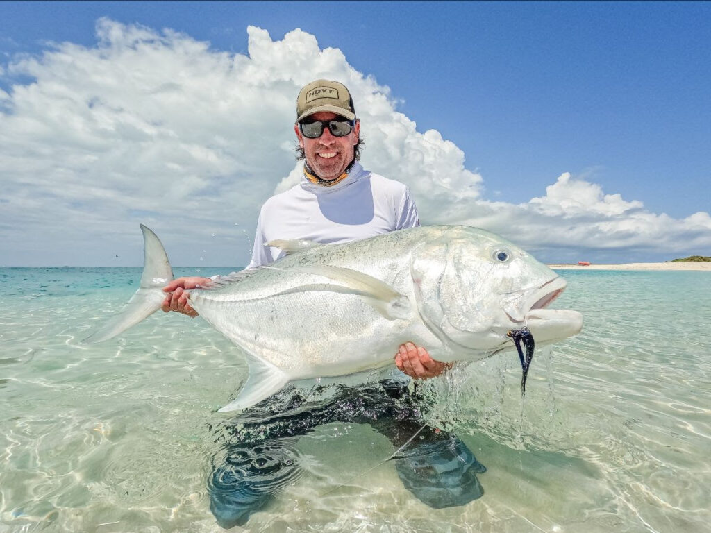 Farquhar Atoll, Seychelles Fishing. Aardvark McLeod, GT, giant trevally, bumphead parrotfish, bonefish